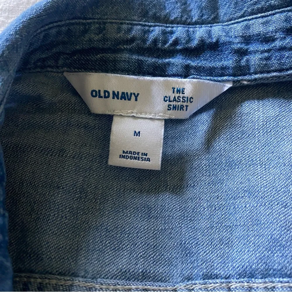 the classic shirt button up blue - Image 3