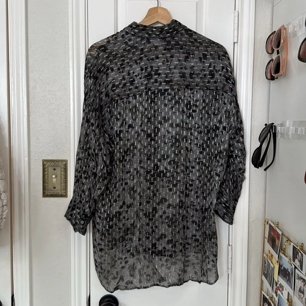 IRO Carn sheer button down metallic - Image 8