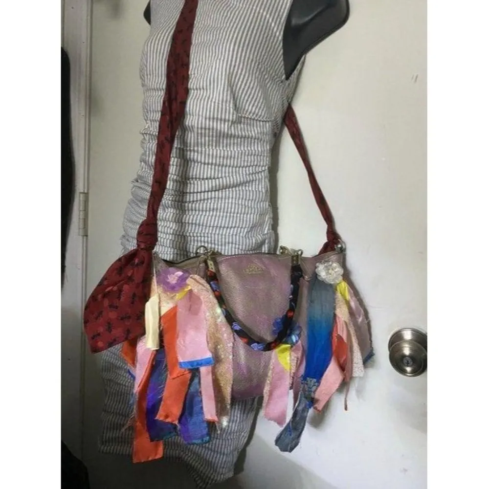 Coach shoulder bag w hand shoulder customized by m - Image 7