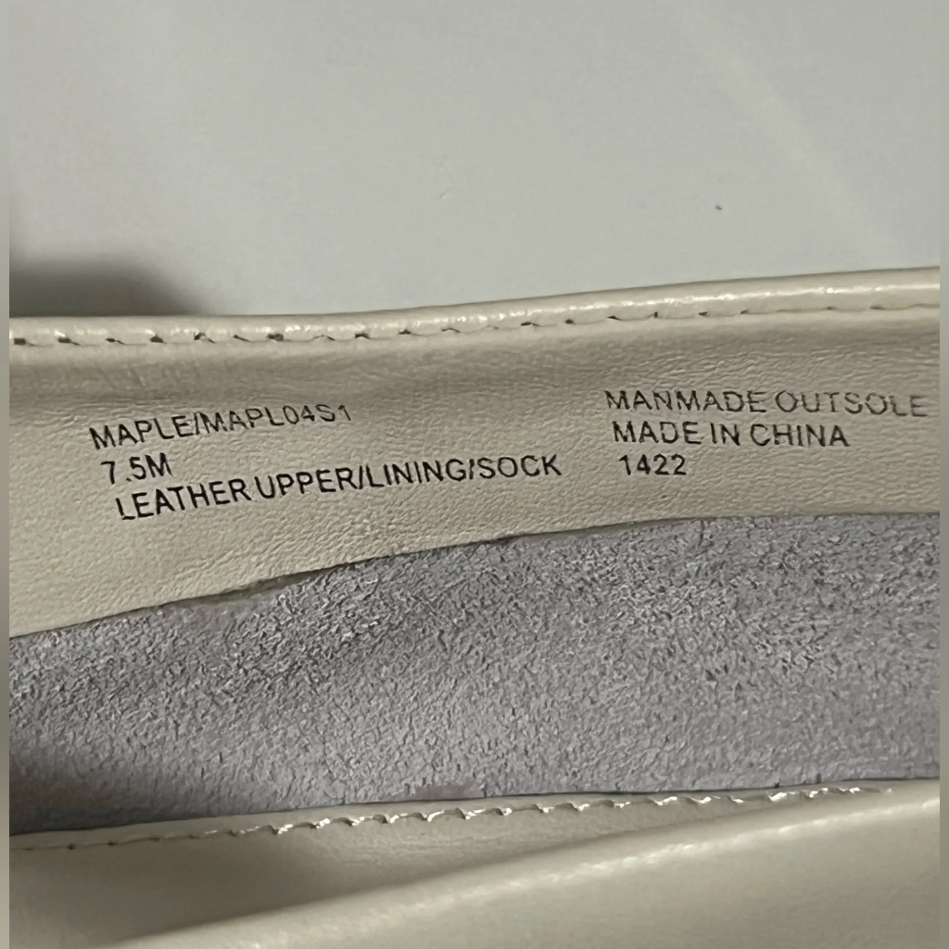 Steve Madden Cream Mary Jane Flats - Image 3