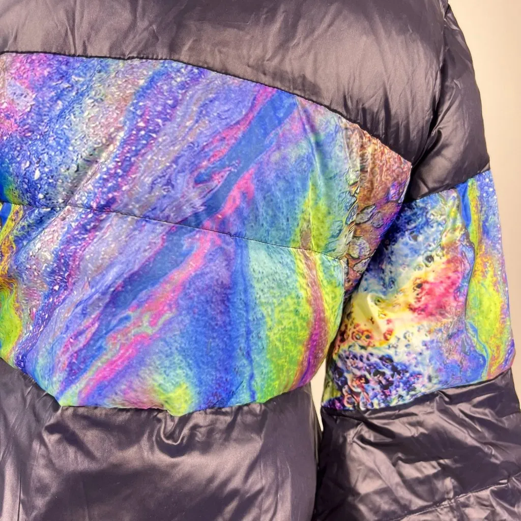 NWOT MSGM Women's Down Puffer Jacket Size L Three - Image 7