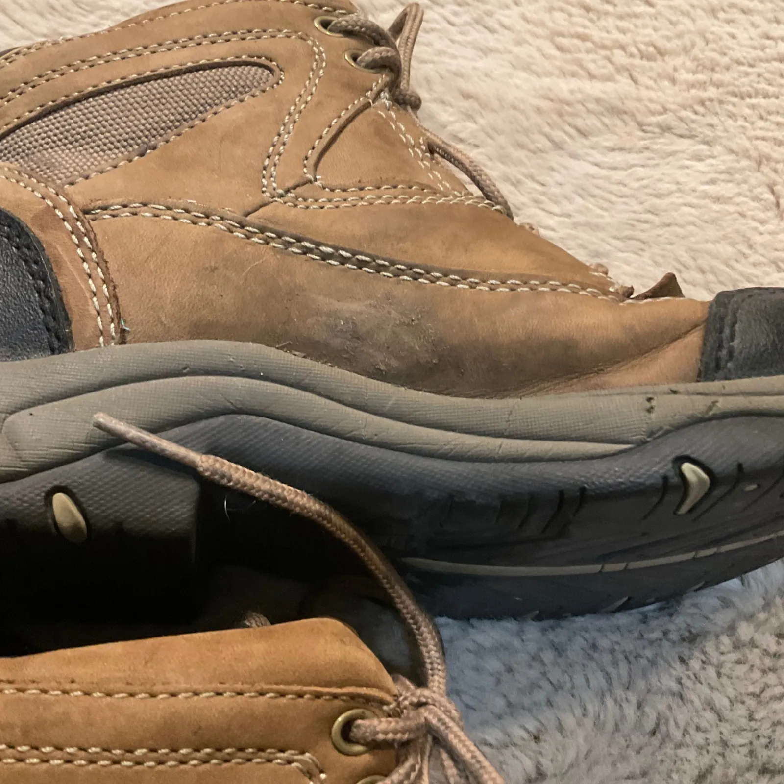 Ariat Terrain Size 6.5 Womens Tan Lace Up Leather Hiking Riding Boot ATS Womens - Image 4