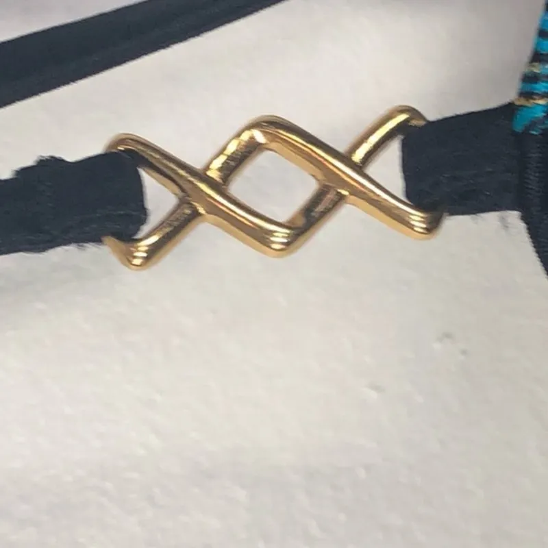 Jantzen Vintage 80s/90s Black One-Piece Swimsuit NWT Size M Retro - Image 11