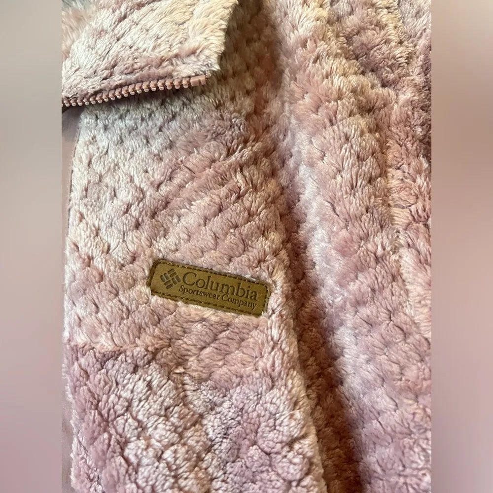 Columbia Women's Teddy Zipper Pullover  color Fig - Image 5