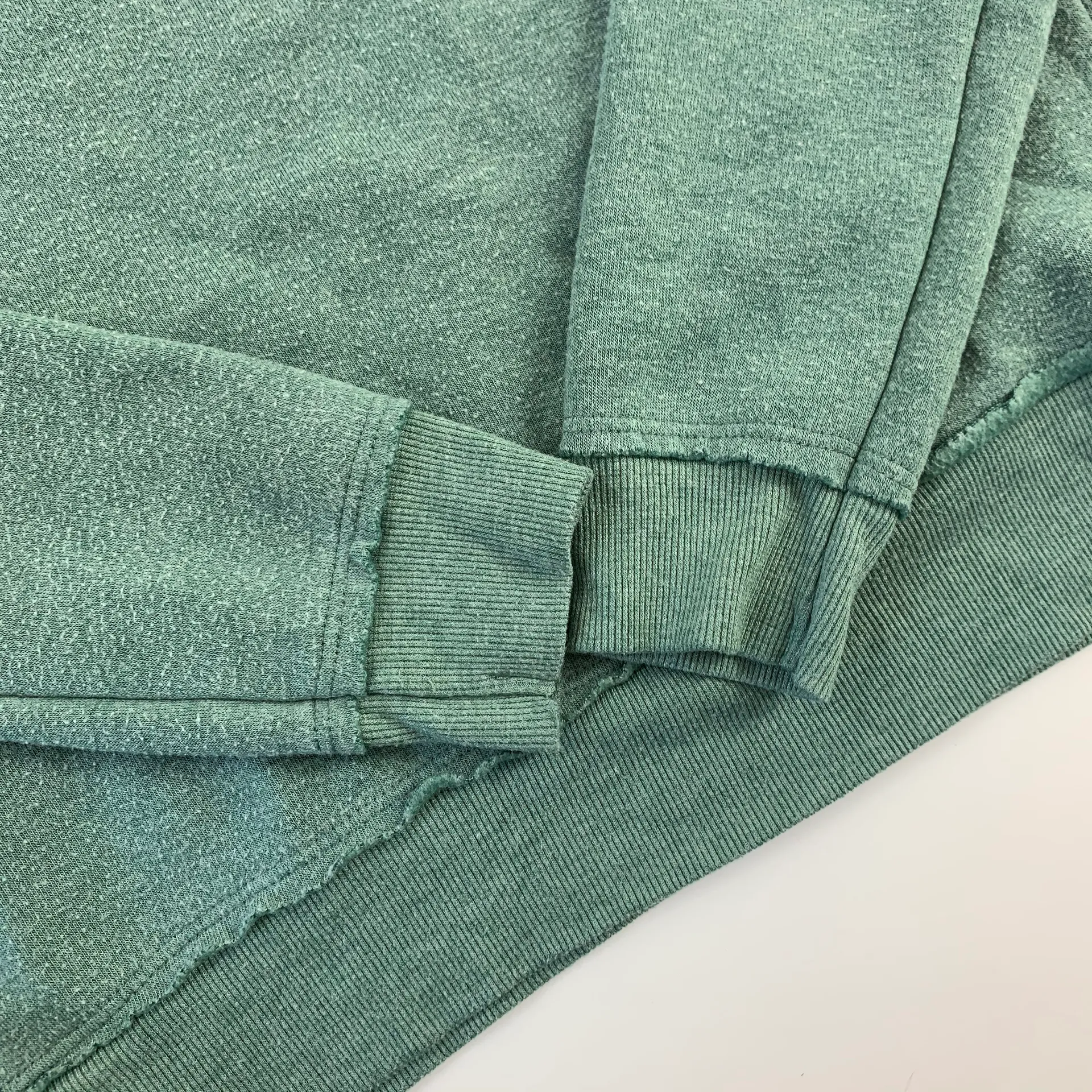 Well Worn Green California Crew Neck Pullover Sweater - Image 4