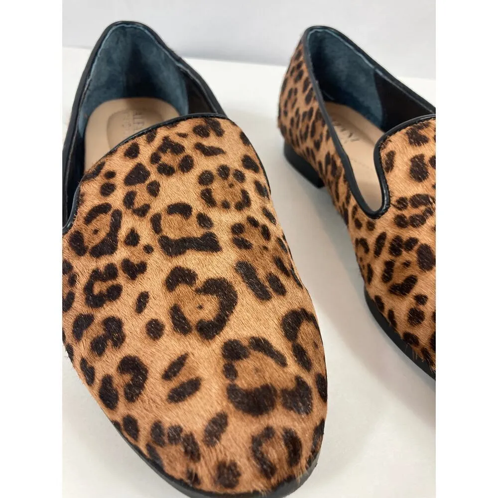 Alfani Oceanaa Step N Flex Leopard Cheetah Print Calf Hair Loafers Flats size 7M - Image 2