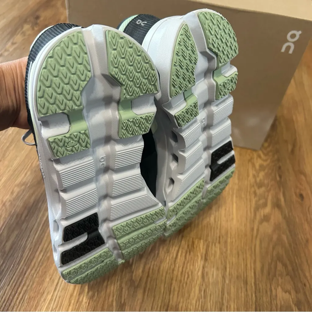 ON CLOUDRUNNER black running athletic training lace up shoes sneakers sz 8 new - Image 5