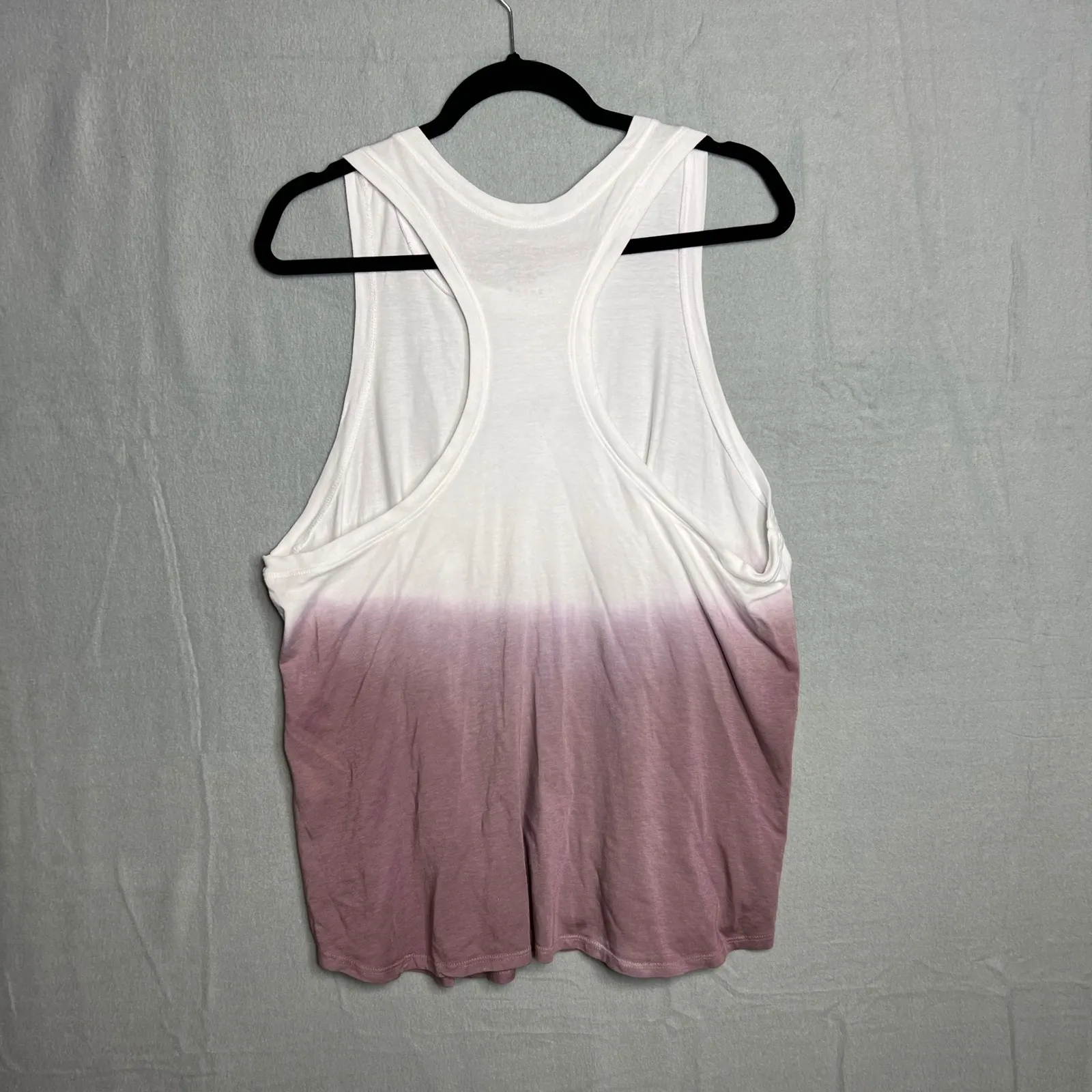 Peloton Tank Womens Size 1X Top Dip Dye Ombre Floral Graphic Muscle Tank NEW - Image 4
