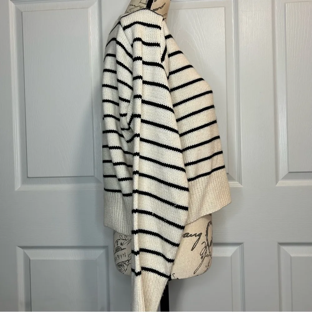 Tahari  Striped Cropped Sweater - Image 5