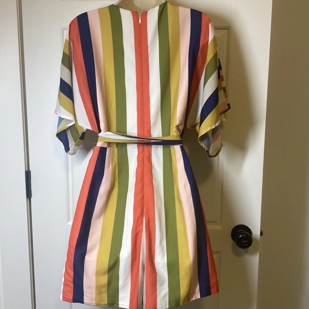 Hutch Anthropologie Stripe Mini Romper medium - Image 7
