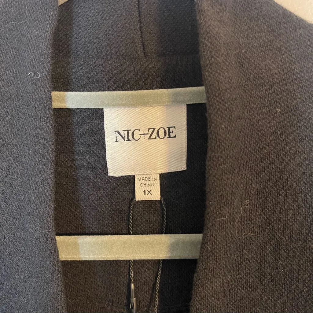 NIC+ZOE Black Blazer - Image 4