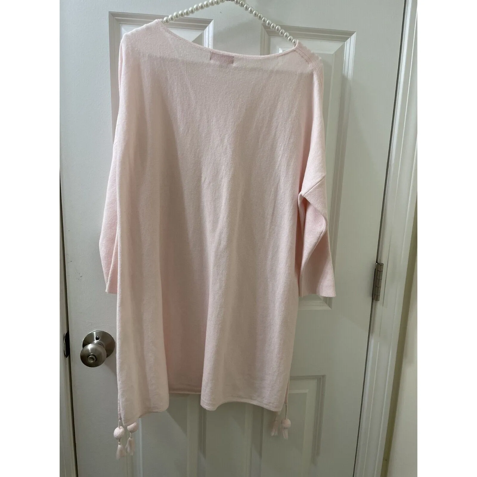 Lilly Pulitzer Pompom Tassels Sweater oversized - Image 9