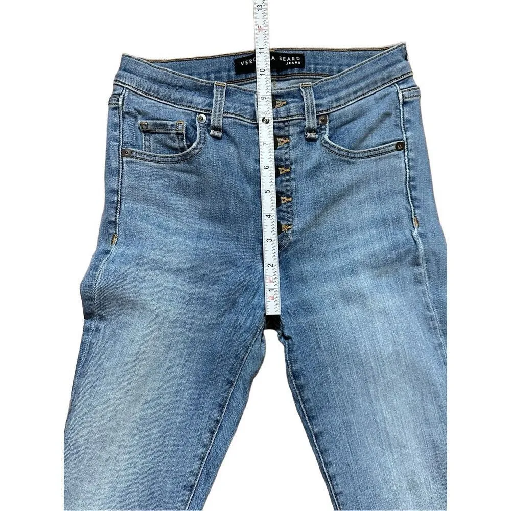 VERONICA BEARD Debbie High-Rise 10” Skinny Jeans Sz 24 - Image 6