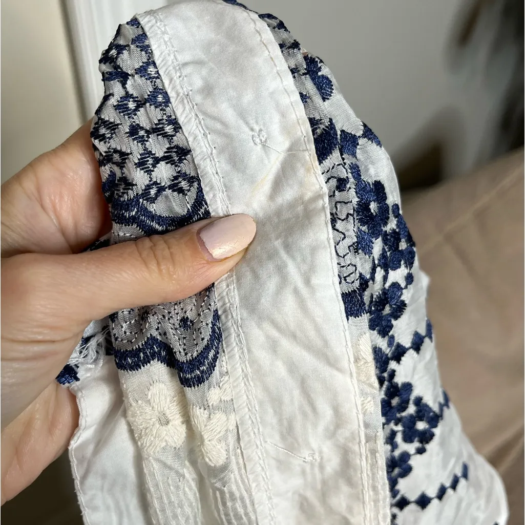 Chantilly lace blouse large White - Image 6