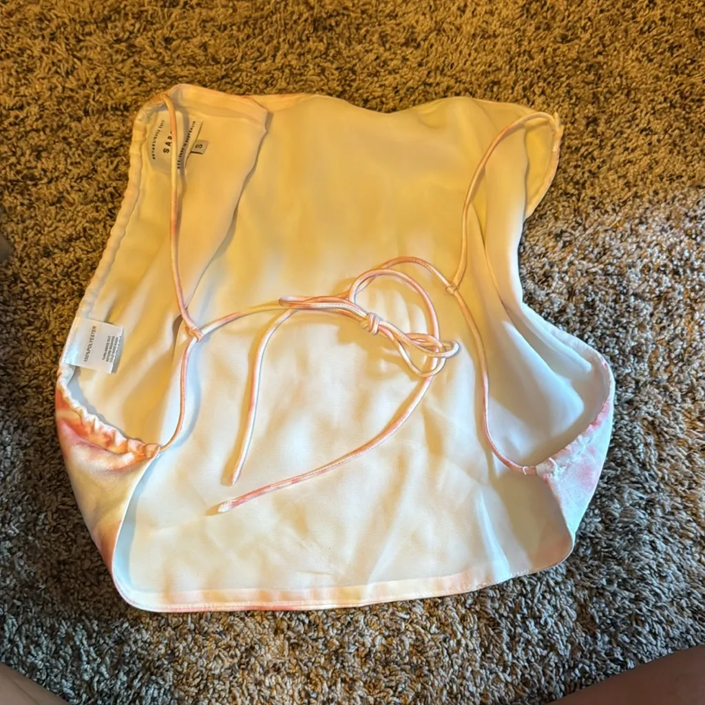 sabo skirt backless top - Image 3