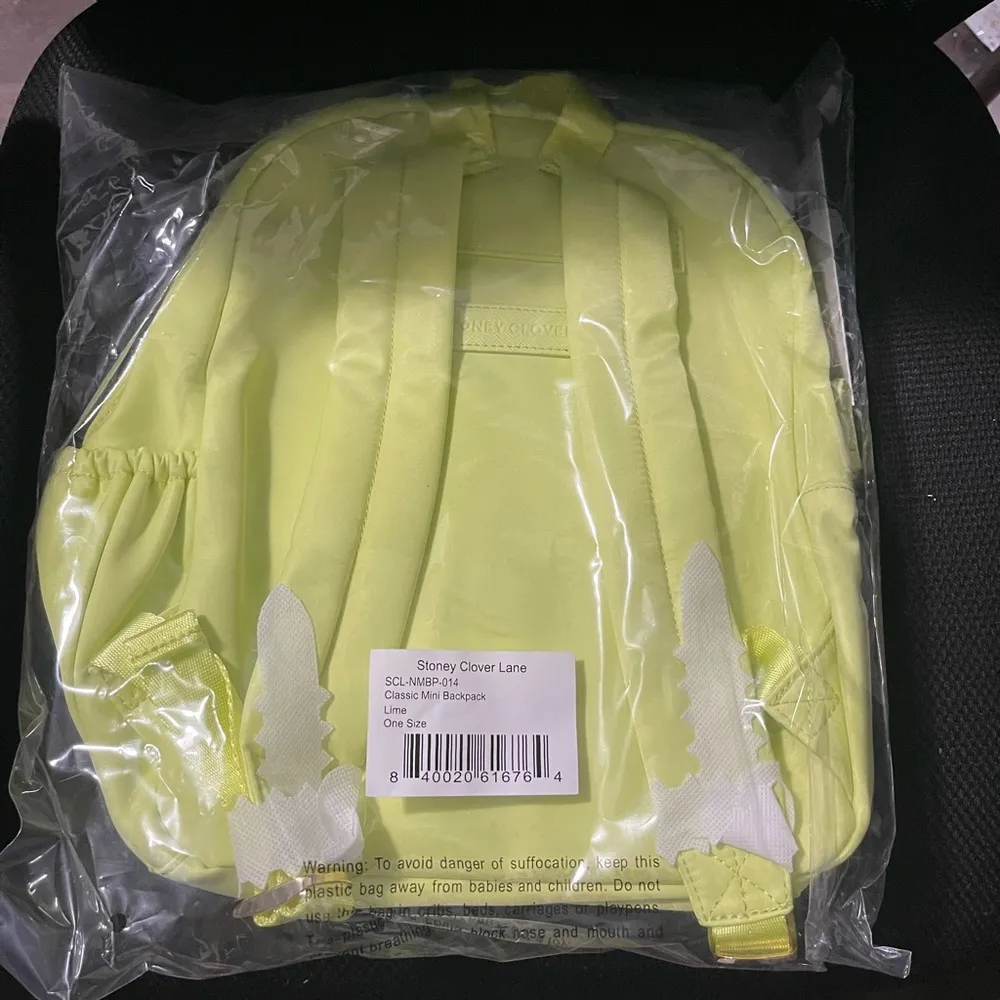 Stoney Clover Lane  lime mini backpack - Image 2