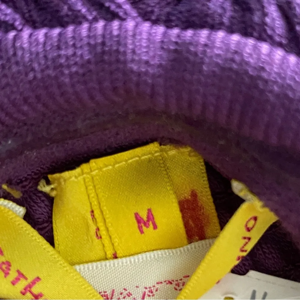 Women's Strapless Wool Dress Purple Size M - Image 10