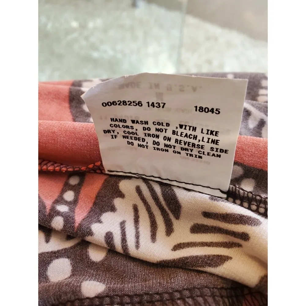 I.N. San Francisco Womens Red & Black Halter Neck Sleeveless Knee Length Dress M - Image 8