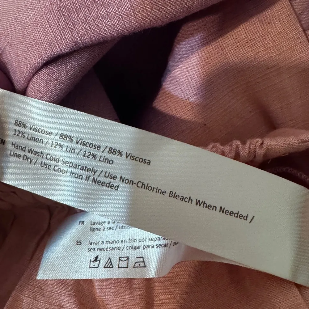 Band of the Free Women’s Medium wide leg ankle length Blush Pink NWT - Image 9