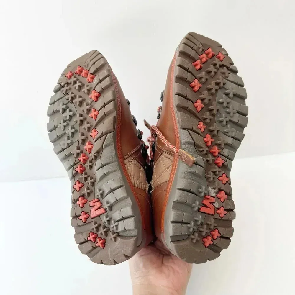 MERRELL Womens 5 Astoria Apres Brown Ski Winter Boots‎ Polartec - Image 10