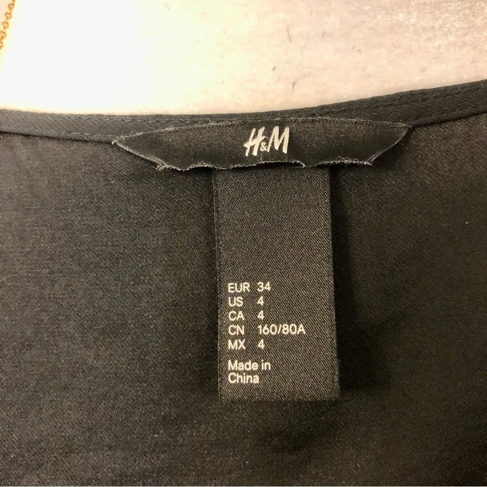 H&M Front Zip Black Dress - Image 11