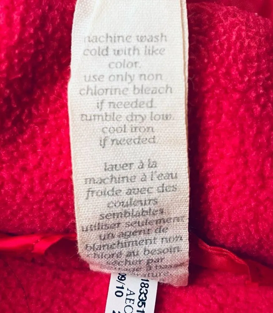 Aerie Fit Puffer Vest Hot Pink Size Medium - Image 4