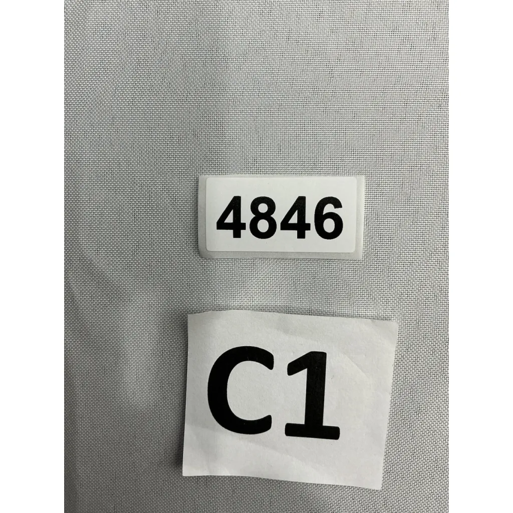 Womans Apparenza Blazer Jacket Large Black Gray 2 Button Up Front - Image 8