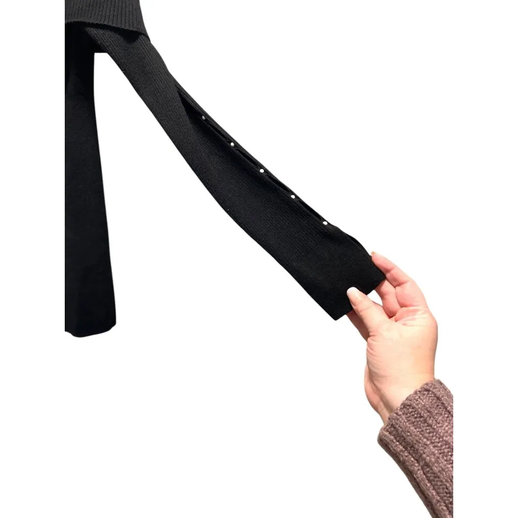 White House Black Market Off Shoulder Sweater Black Size SP - Image 8