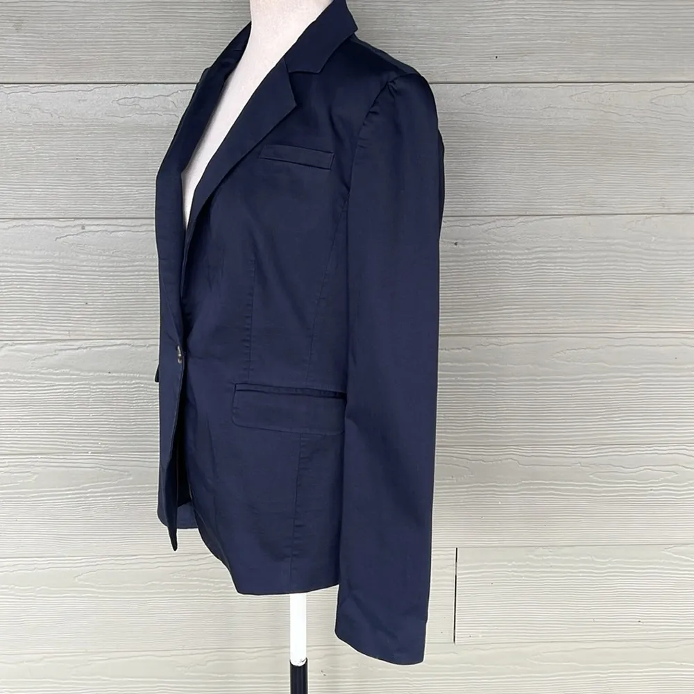 Banana Republic Sateen One Button Blazer - Image 5