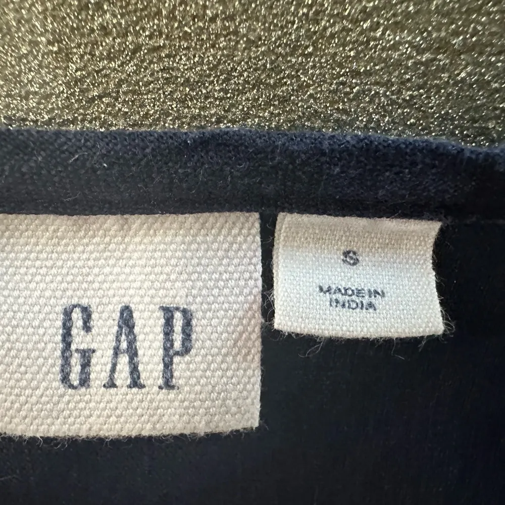 Gap No Routine Navy Embroidered Spaghetti Top (686) - Image 11