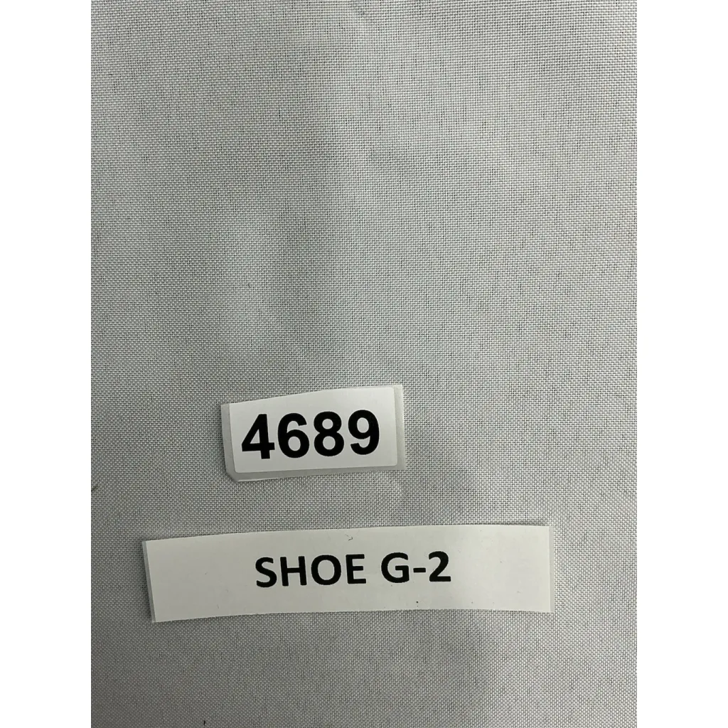 Womans Calico Slip On Pumps 8 M Blue Square Toe Heel - Image 9