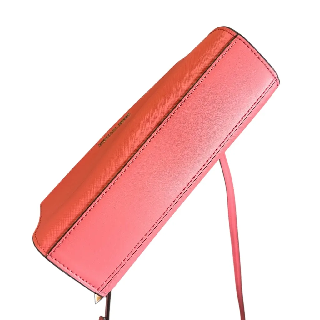 NWT MICHAEL KORS  SHEILA SMALL EAST WEST SHOULDER CROSSBODY BAG TEA ROSE‎ - Image 6