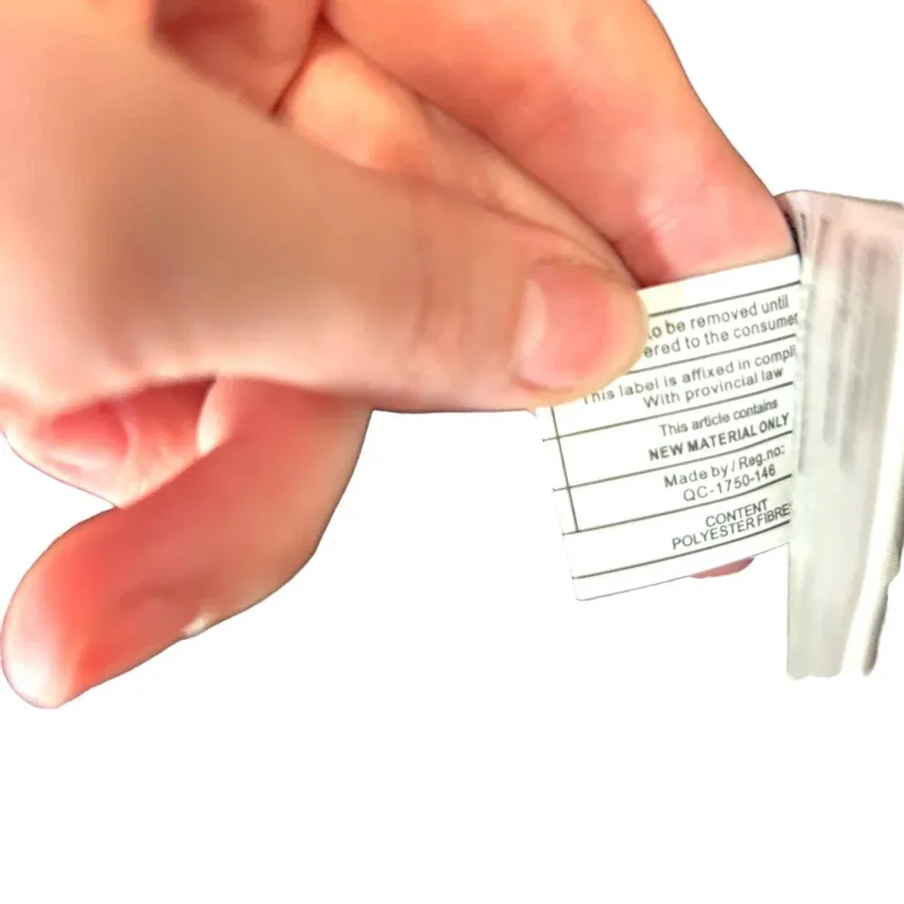 NVLT Plaid Faux Leather Trim Coat Gray Sherpa‎ Shacket Size XL - Image 11