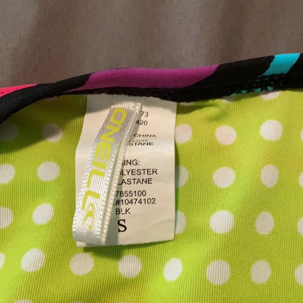 O’Neill Colorful Zebra Stripe Bikini Bottom - Image 4