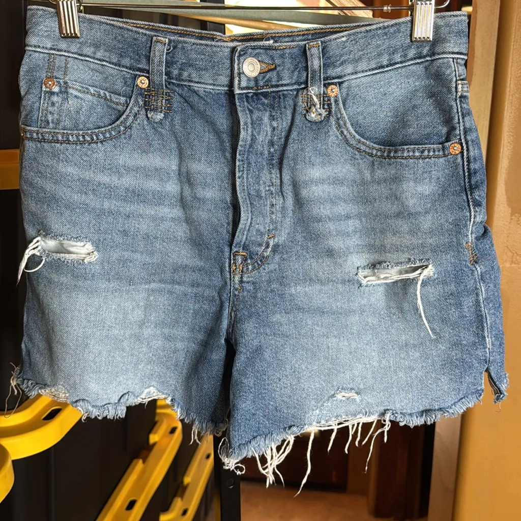 Free People We The Free Makai Cutoff Short Shout & Twist Size 27 - Image 9