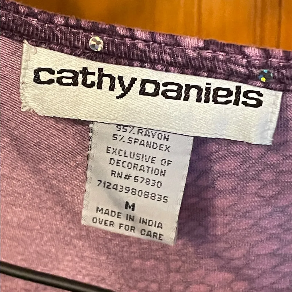 💖💖💖BOGOHO 💖💖💖Sparkling Purple Blouse-Medium - Image 6