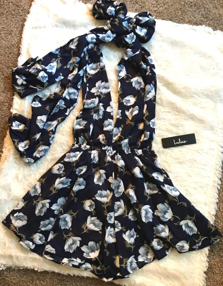 Convertible Floral Romper  - Image 6