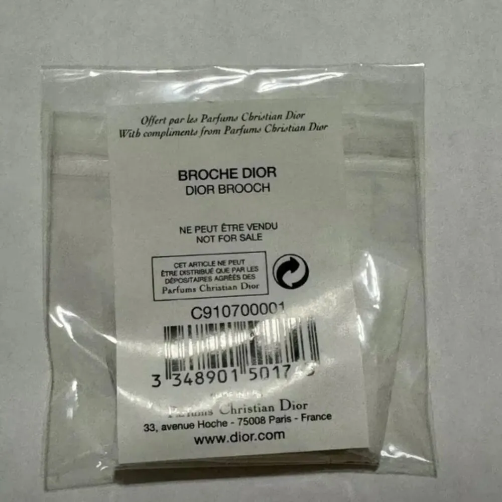 Christian Dior Brooche Joy Cream & Silver - Image 3