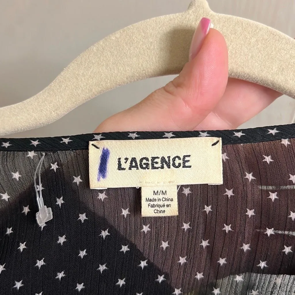 L'Agence ✨ TABITHA PINTUCK SZ MEDIUM BLOUSE✨ - Image 9