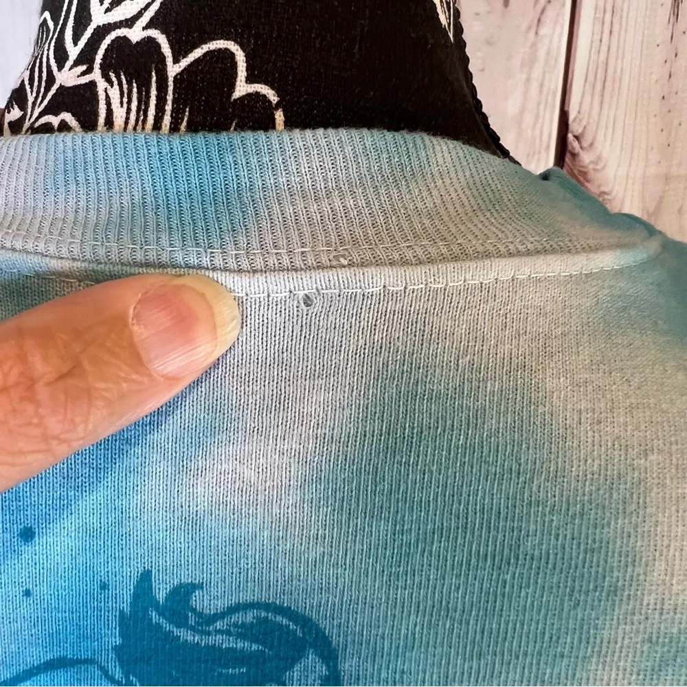 Parks runDisney 2022 Princess Marathon Spirit Jersey Tie Dye Blue - Image 5