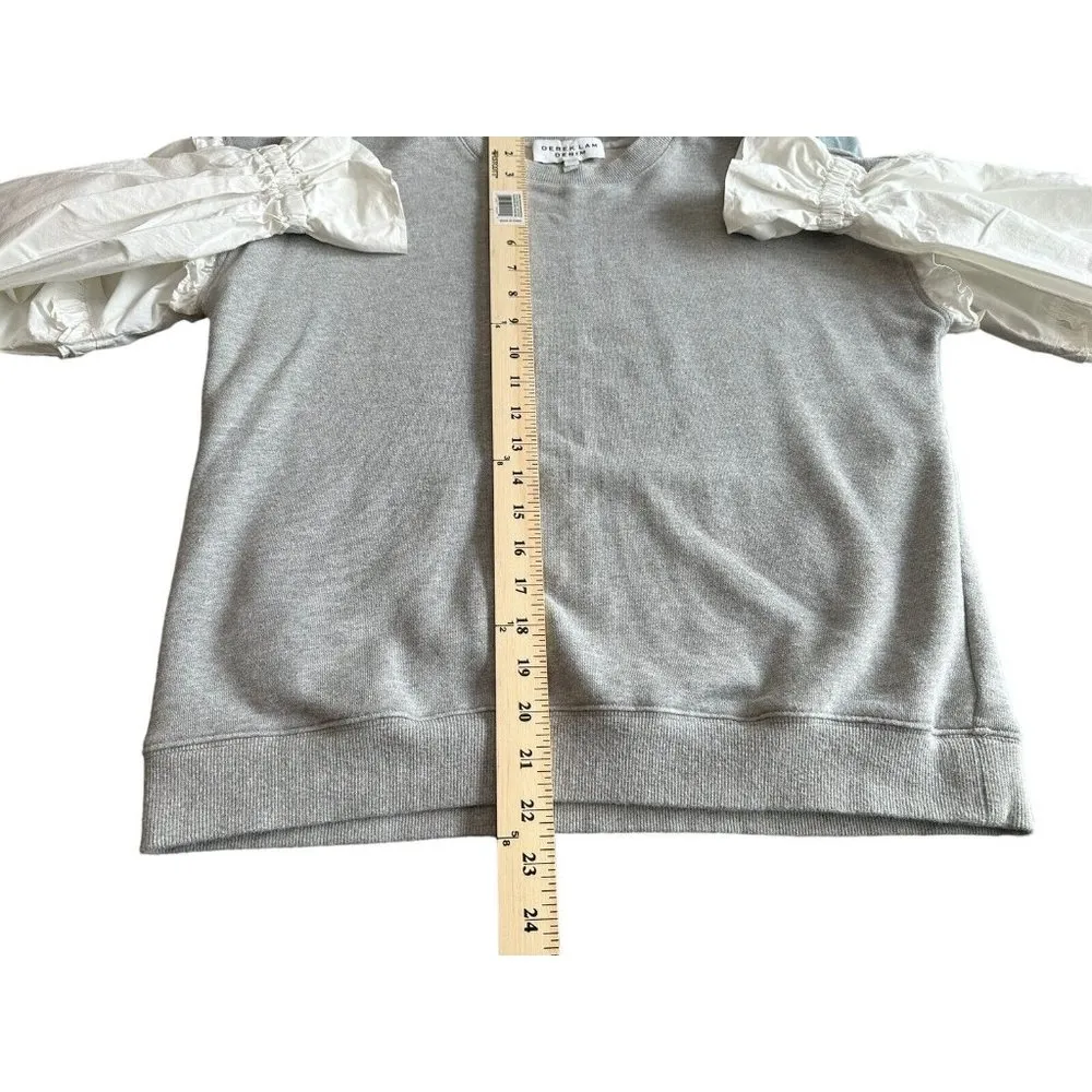 Derek Lam Denim | Women's Pre-Owned Designer Gray And White Sweater Size M #E3-5 - Image 3