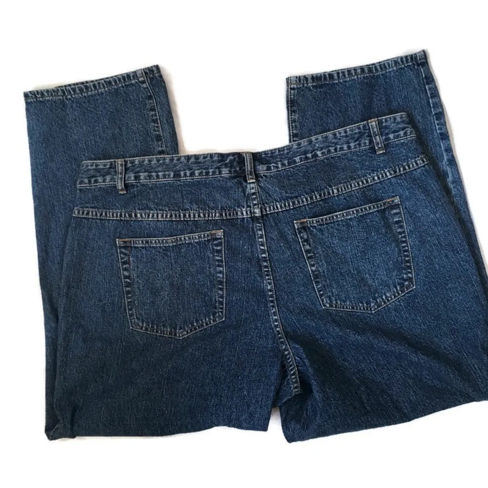 LA Blues (Fashion Bug) Medium Wash Women’s Plus Plus 28” Inseam 22WP - Image 2