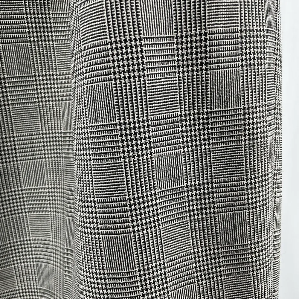 Pendleton Virgin‎ Wool Houndstooth Pants in Black White Size 12 - Image 3