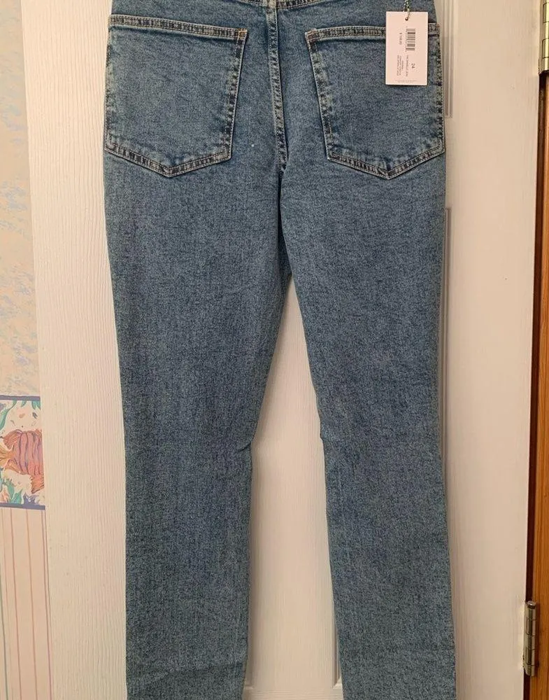 Revolve WeWoreWhat Distressed Jeans - Image 2
