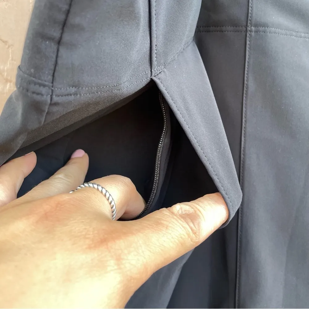 Athleta Womens Pants Black Cosmic Kick Flare Stretch Pull On Plus Size 26 - Image 7