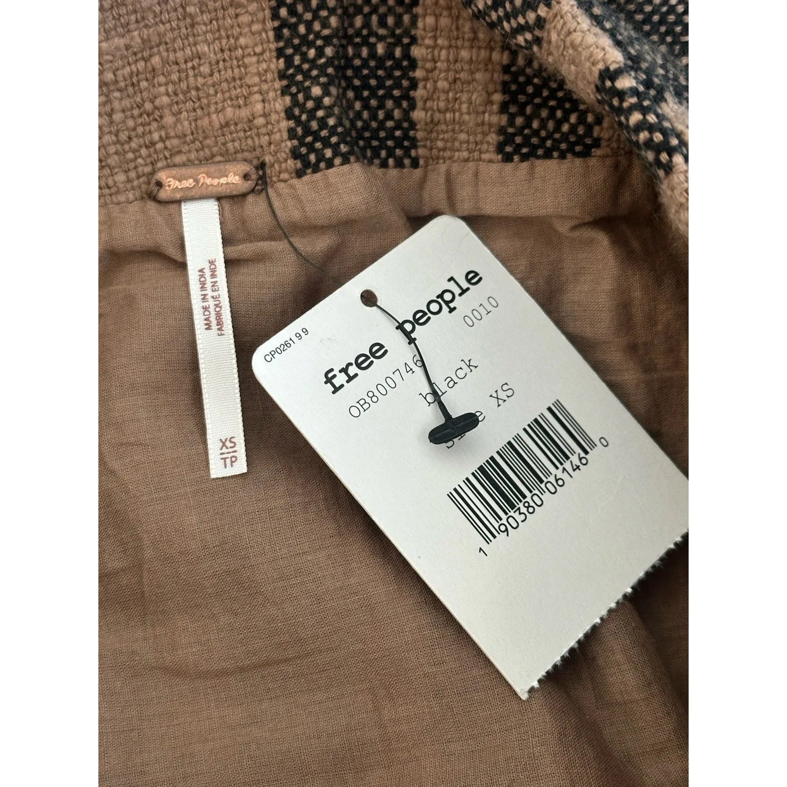 NWT Free People It's A Wrap Skirt Sz XS 100% Cotton Boho (B29) - Image 4