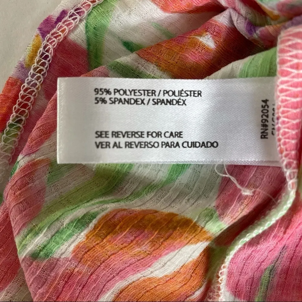 Carolyn Taylor White Tulip Print Top - Image 6