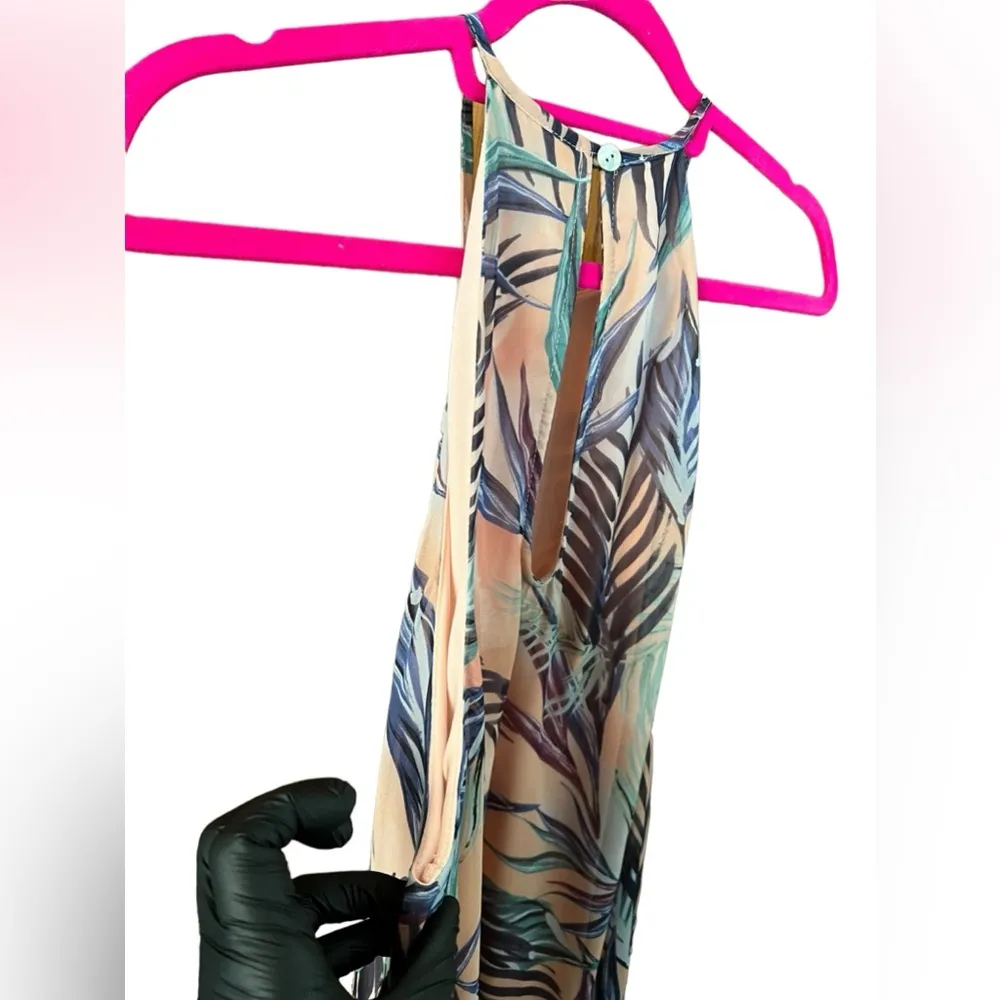 Show Me Your Mumu Palm Gomez Tropical Floral Sleeveless Mini dress M Vacation - Image 8