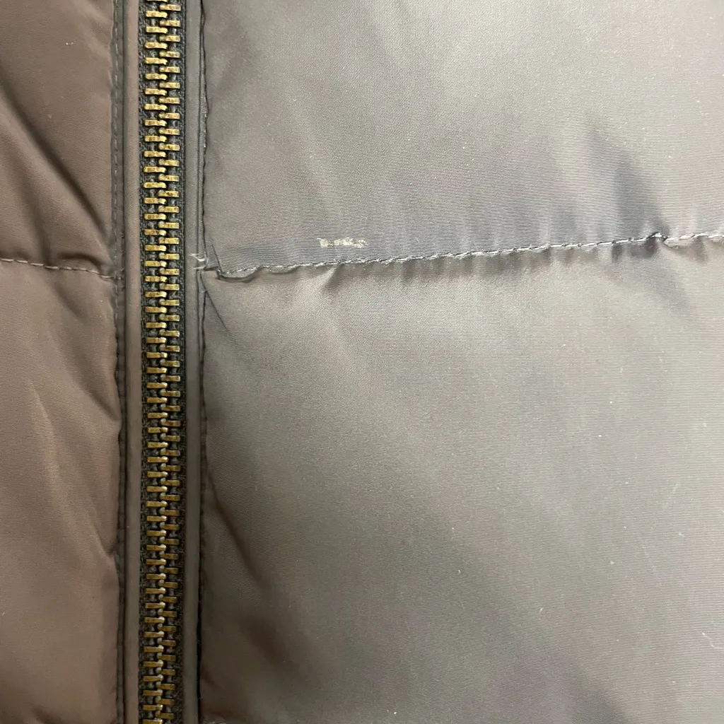 DKNY  Charcoal Down Hooded Puffer Coat - Image 9