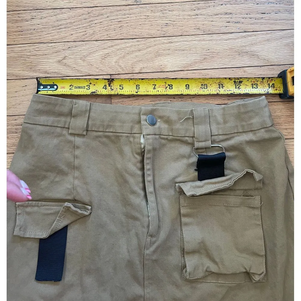 Zaful khaki‎ cargo skirt women's size 8 - Image 3